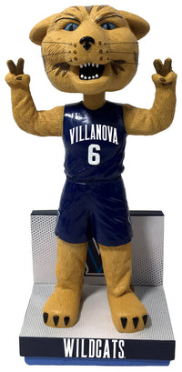 Thumbnail for Will D. Cat Villanova Wildcats Navy Blue Jersey Bobblehead NCAA College