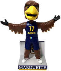 Thumbnail for Iggy Marquette Golden Eagles Basketball Navy Blue Jersey Bobblehead NCAA College