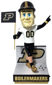 Thumbnail for Purdue Pete - Football White Jersey School Song BoBblehead