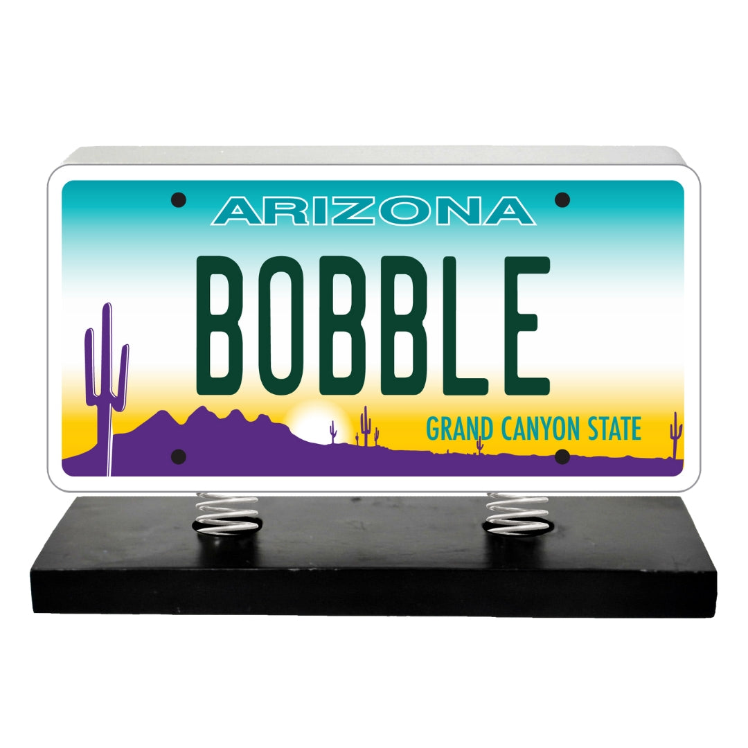 Arizona License Plate Bobble