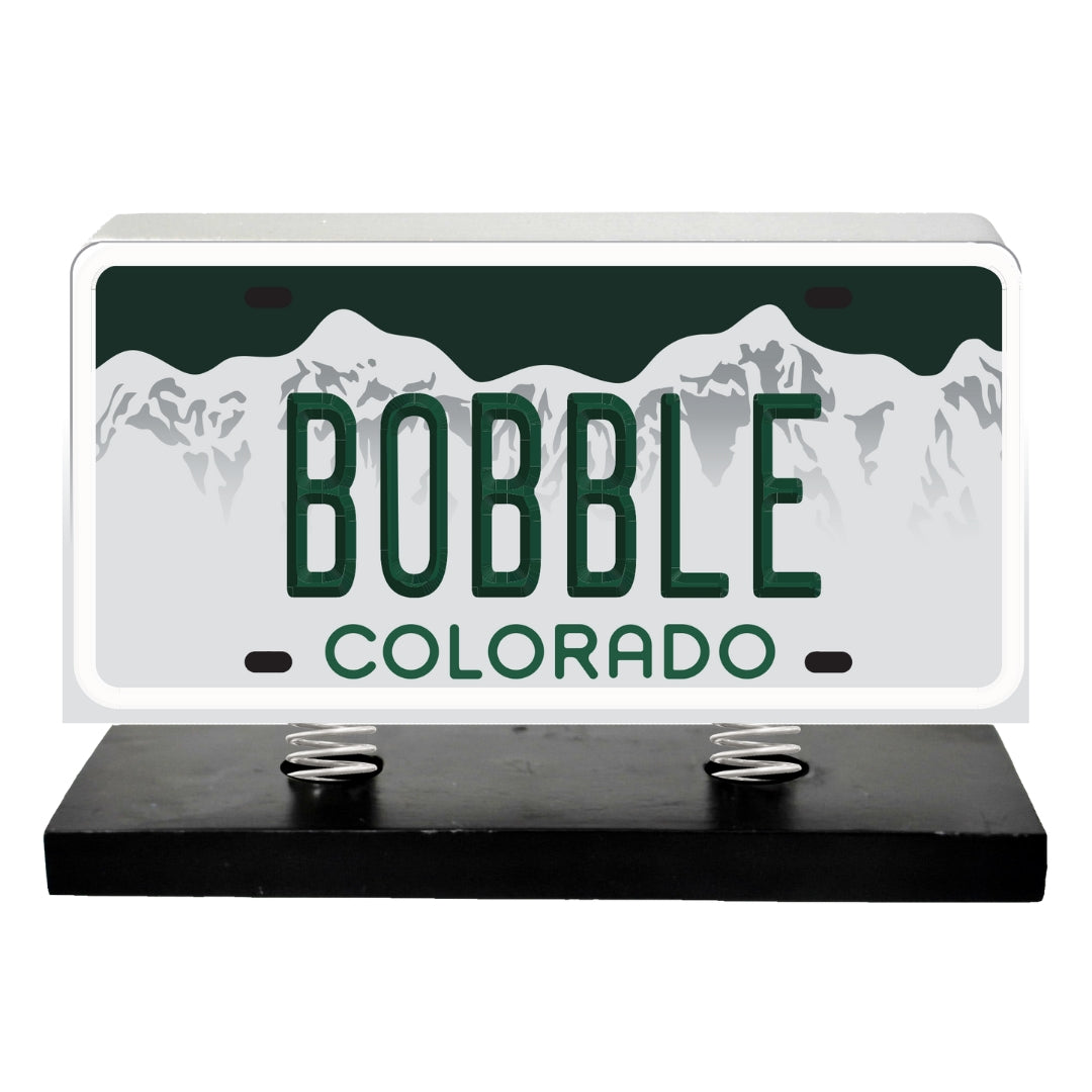 Colorado License Plate Bobble