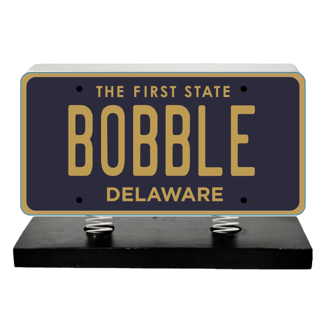 Delaware License Plate Bobble