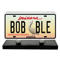 Thumbnail for Louisiana License Plate Bobble