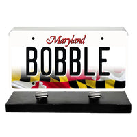 Thumbnail for Maryland License Plate Bobble