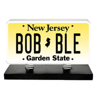 Thumbnail for New Jersey License Plate Bobble