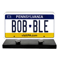 Thumbnail for Pennsylvania License Plate Bobble