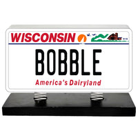 Thumbnail for Wisconsin License Plate Bobble