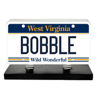 Thumbnail for West Virginia License Plate Bobble