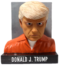 Thumbnail for Donald Trump Mug Shot Orange Suit Bobblehead
