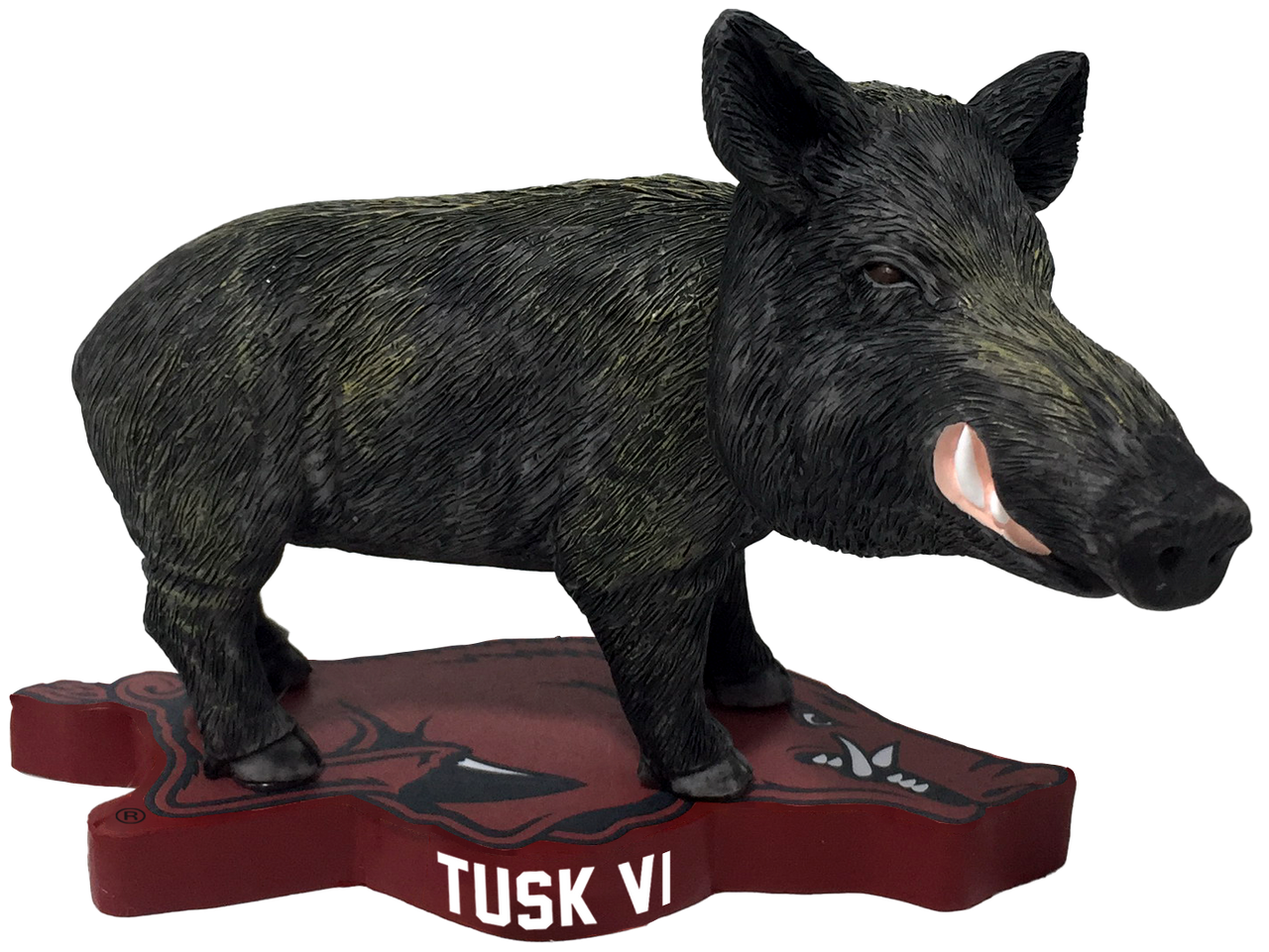 Arkansas Live Mascot - Tusk VI Bobblehead