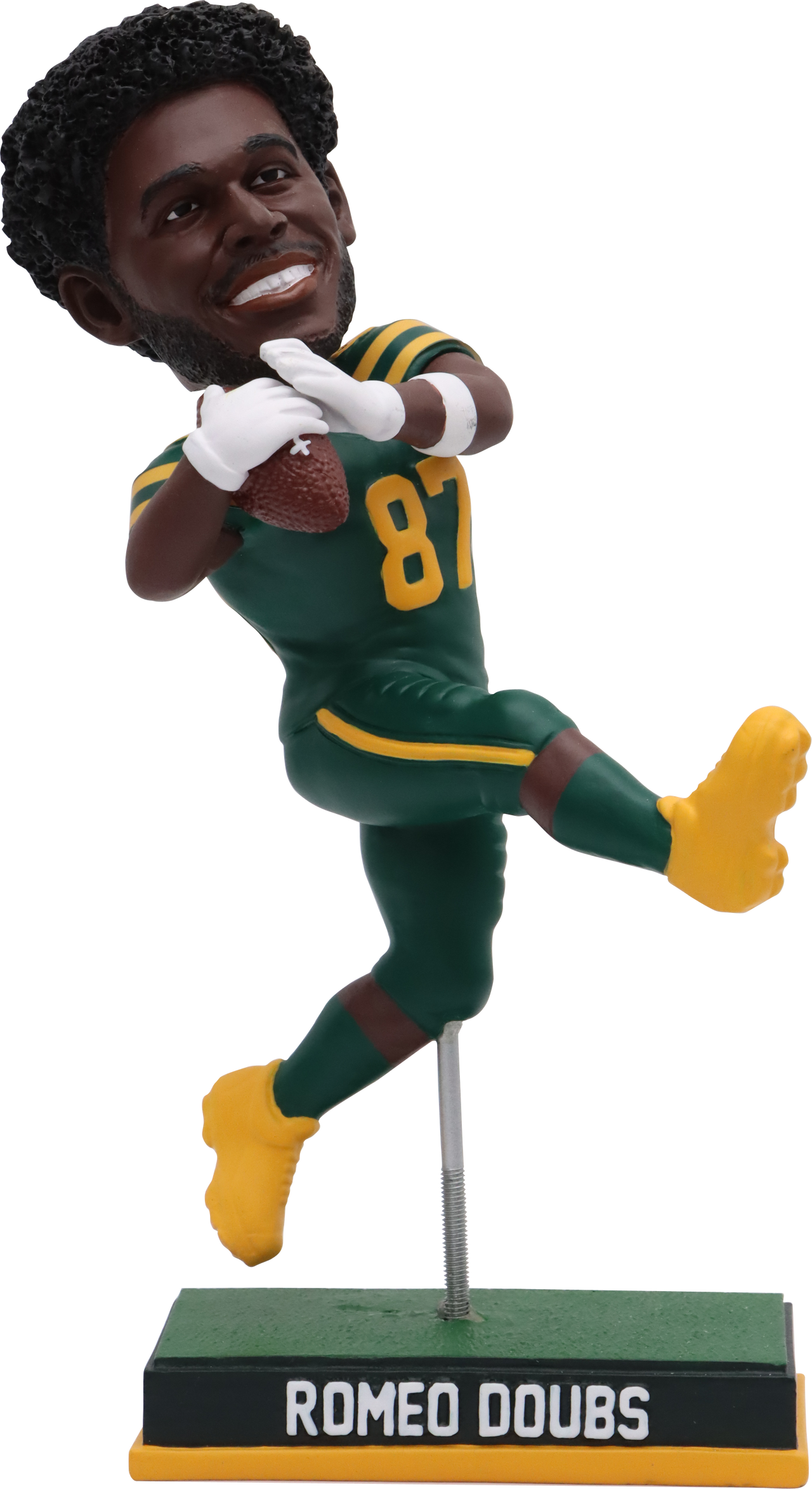 Romeo Doubs Green Pants Bobblehead