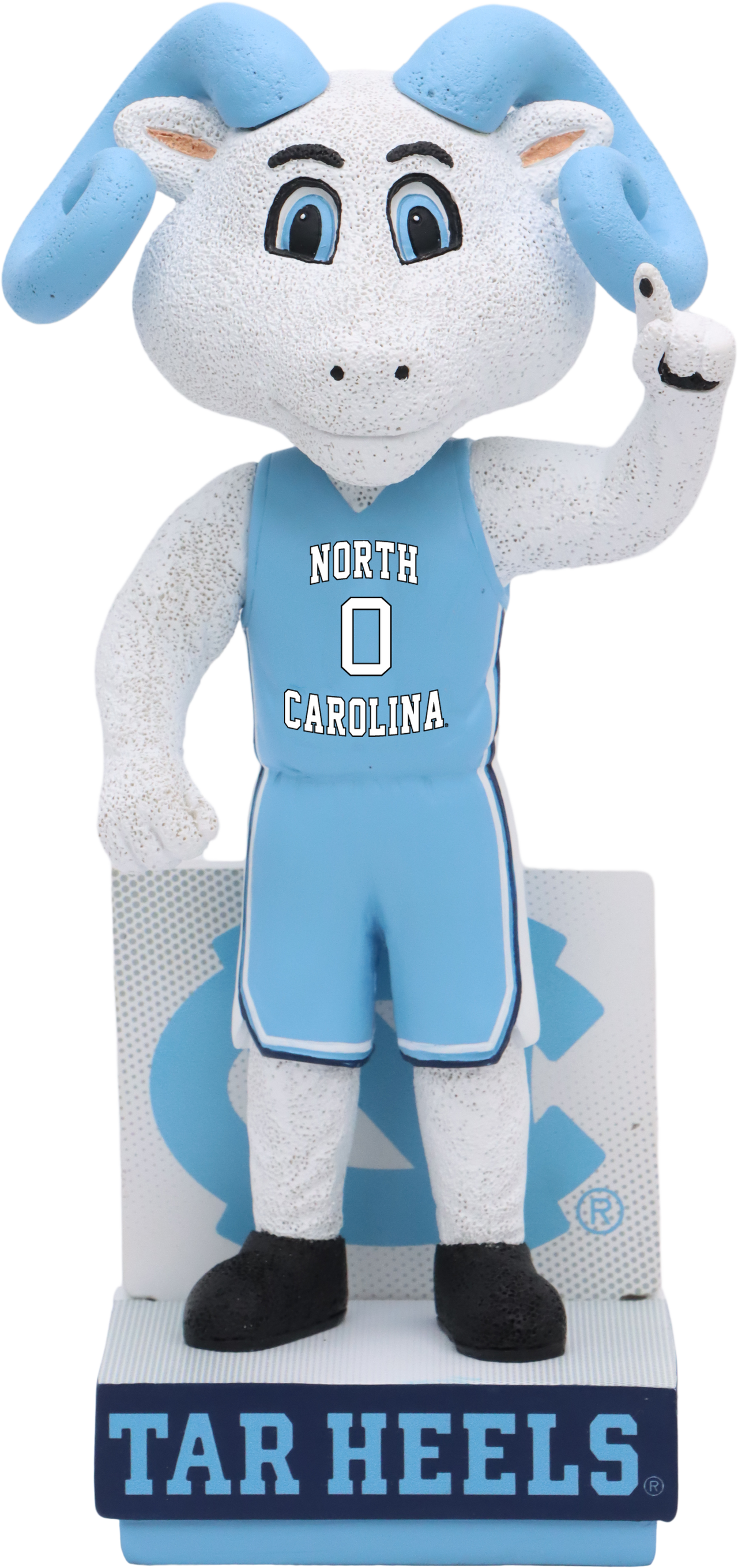RJ North Carolina Tar Heels Mascot Bobblehead NCAA