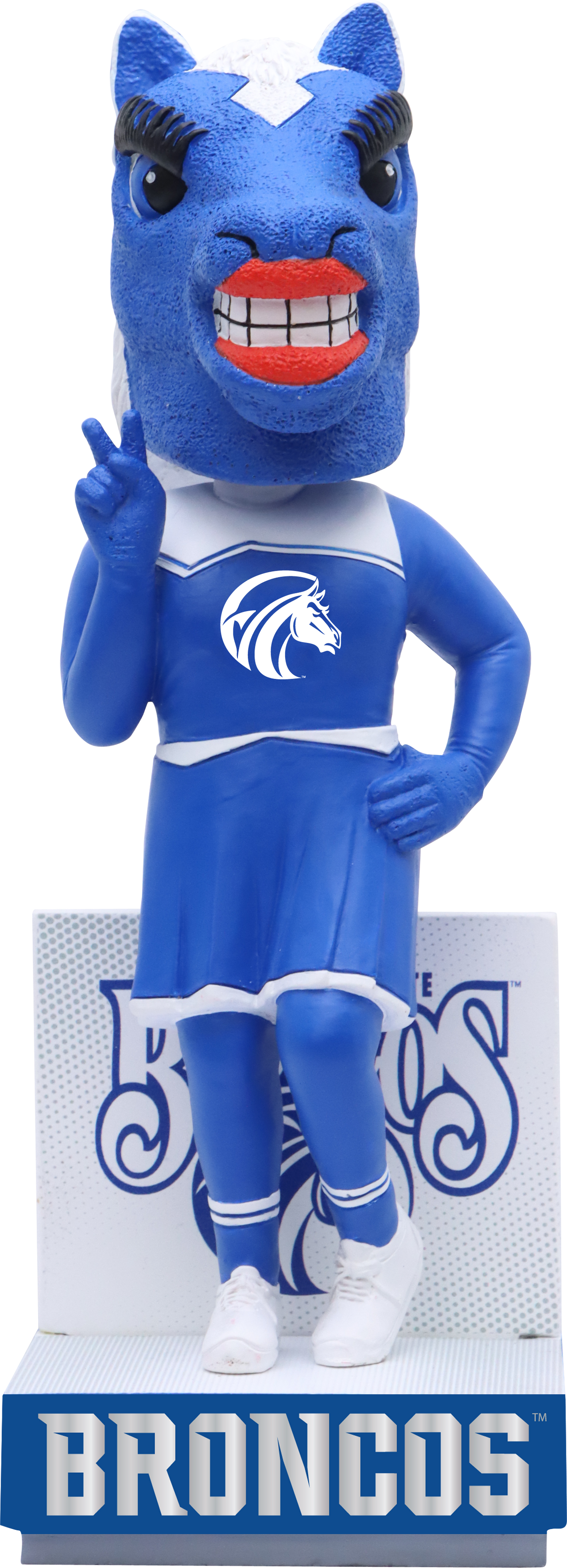 Miss Bronco Fayetteville State Broncos Female Mascot Bobblehead NCAA College