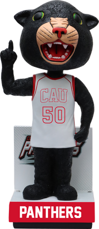 Thumbnail for Petey The Panther Clark Atlanta Panthers Mascot Bobblehead NCAA College