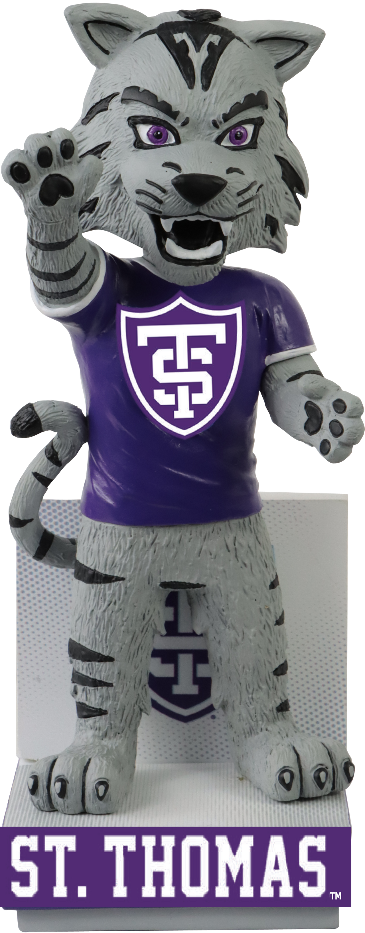 Tommie St. Thomas Tommies Mascot Bobblehead NCAA College