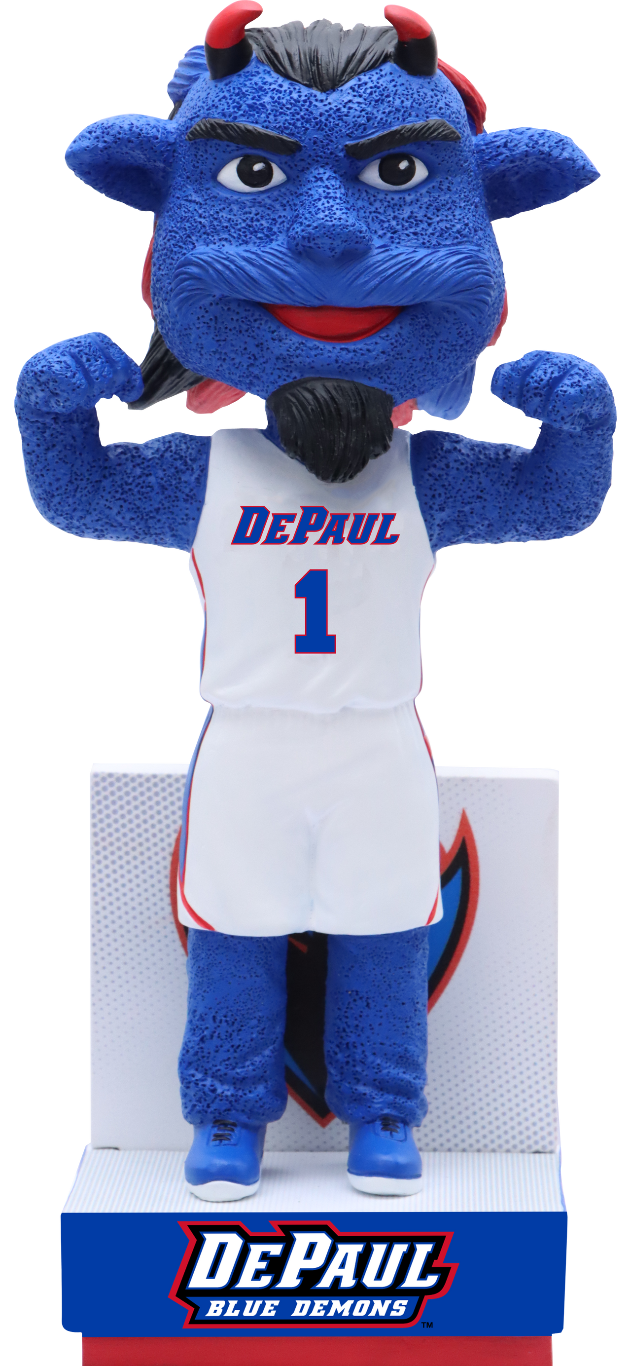 DIBS DePaul Blue Demons Mascot Bobblehead NCAA College
