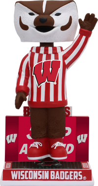 Thumbnail for Bucky Badger Wisconsin Badgers Jump Around Bobblehead NCAA