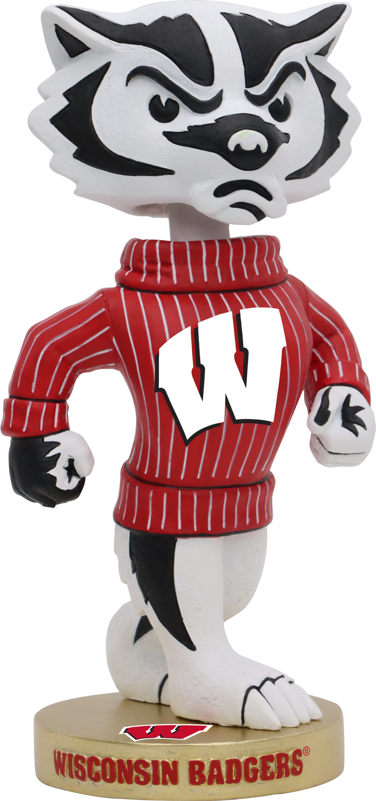 Bucky Badger Wisconsin Badgers Classic Style Bobblehead NCAA