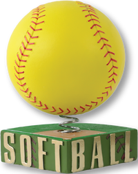 Thumbnail for Softball Sports Ball Series Bobble