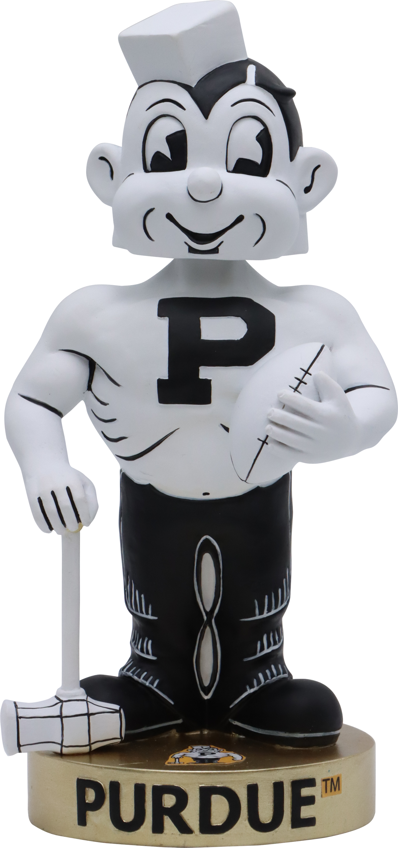Purdue Vintage Bobblehead - Football