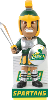 Thumbnail for Spiro The Spartan Norfolk State Spartans HBCU Bobblehead NCAA College
