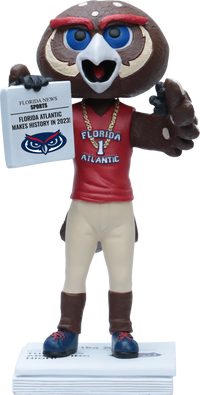 Thumbnail for Owlsey Florida Atlantic Owls 2023 Commemorative Newspaper Bobblehead NCAA