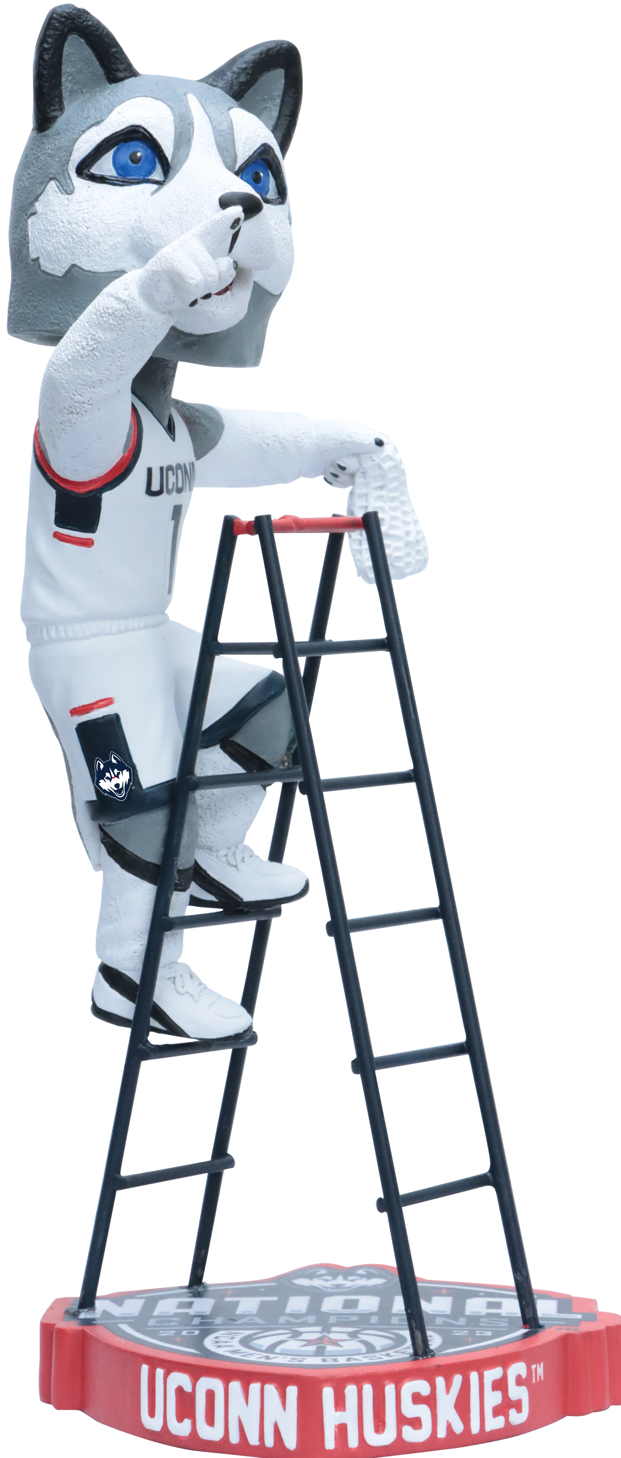 Jonathan Connecticut Huskies 2023 Men's Basketball Champions Ladder Bobblehead