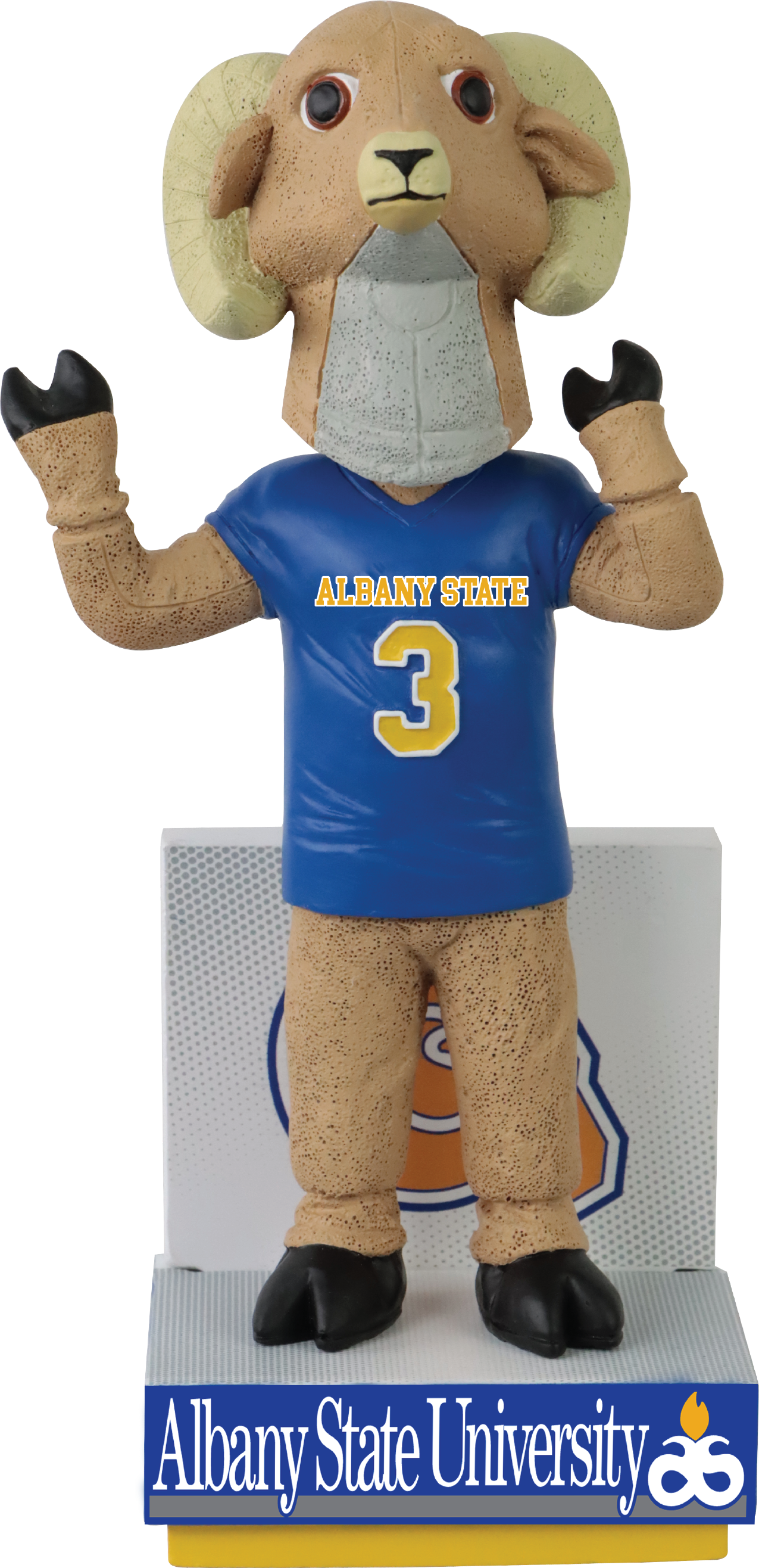 Albany State Golden Rams HBCU Bobblehead NCAA College
