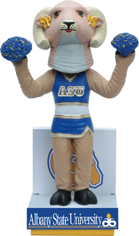 Thumbnail for Albany State Golden Rams HBCU Female Mascot Bobblehead NCAA College