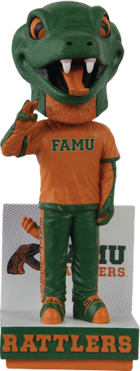 Thumbnail for Venom The Rattlesnake Florida A&M Rattlers HBCU Bobblehead NCAA College