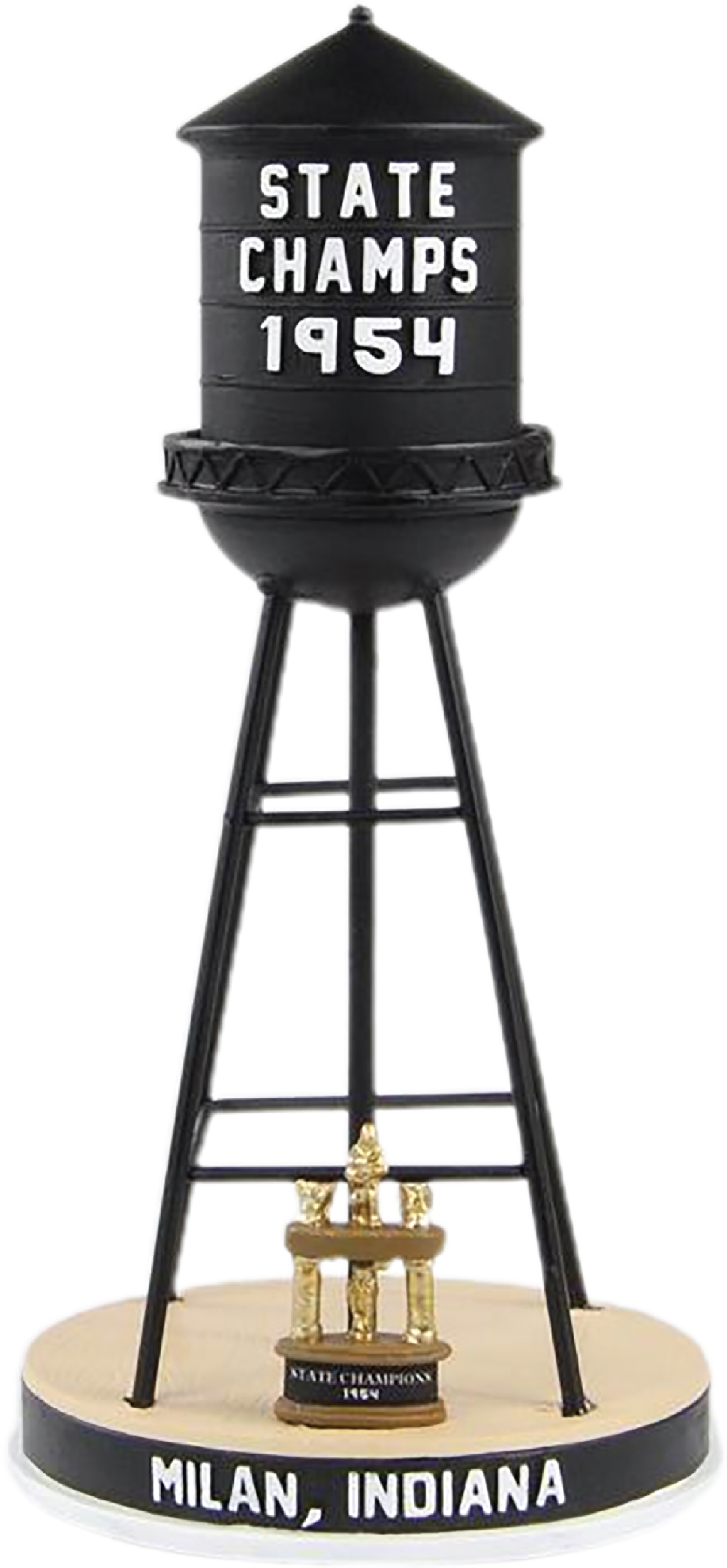 Milan Water Tower 1954 Indiana State Champions Bobblehead