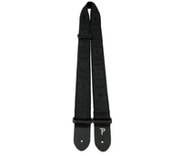 Thumbnail for Black Satin Diamond Design Jacquard with Leather Ends