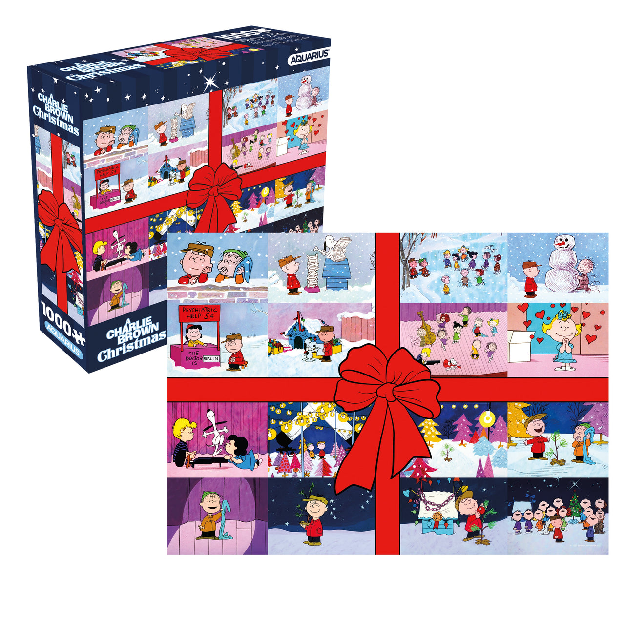 Peanuts Charlie Brown Christmas 1000 Piece Jigsaw Puzzle – 3 PC PPK ($9.55 each)