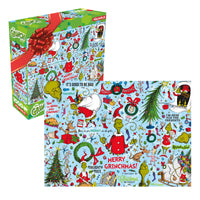 Thumbnail for Grinch Wrapping Paper 1000 Piece Jigsaw Puzzle – 3 PC PPK ($9.55 each)