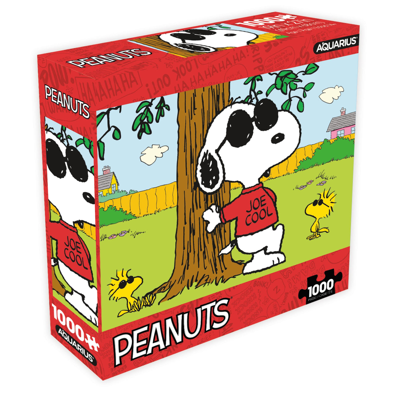 Peanuts Joe Cool 1000 Piece Jigsaw Puzzles (8x8 Box) – 3 PC PPK ($9.55 each)