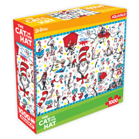 Thumbnail for Cat In The Hat 1000 Piece Jigsaw Puzzle (8x8 Box) – 3 PC PPK ($9.55 each)
