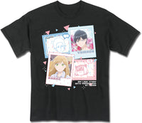 Thumbnail for MY LOVE STORY WITH YAMADA-KUN AT LV999 - SCREENSHOT PHOTO BLACK MEN'S T-SHIRT