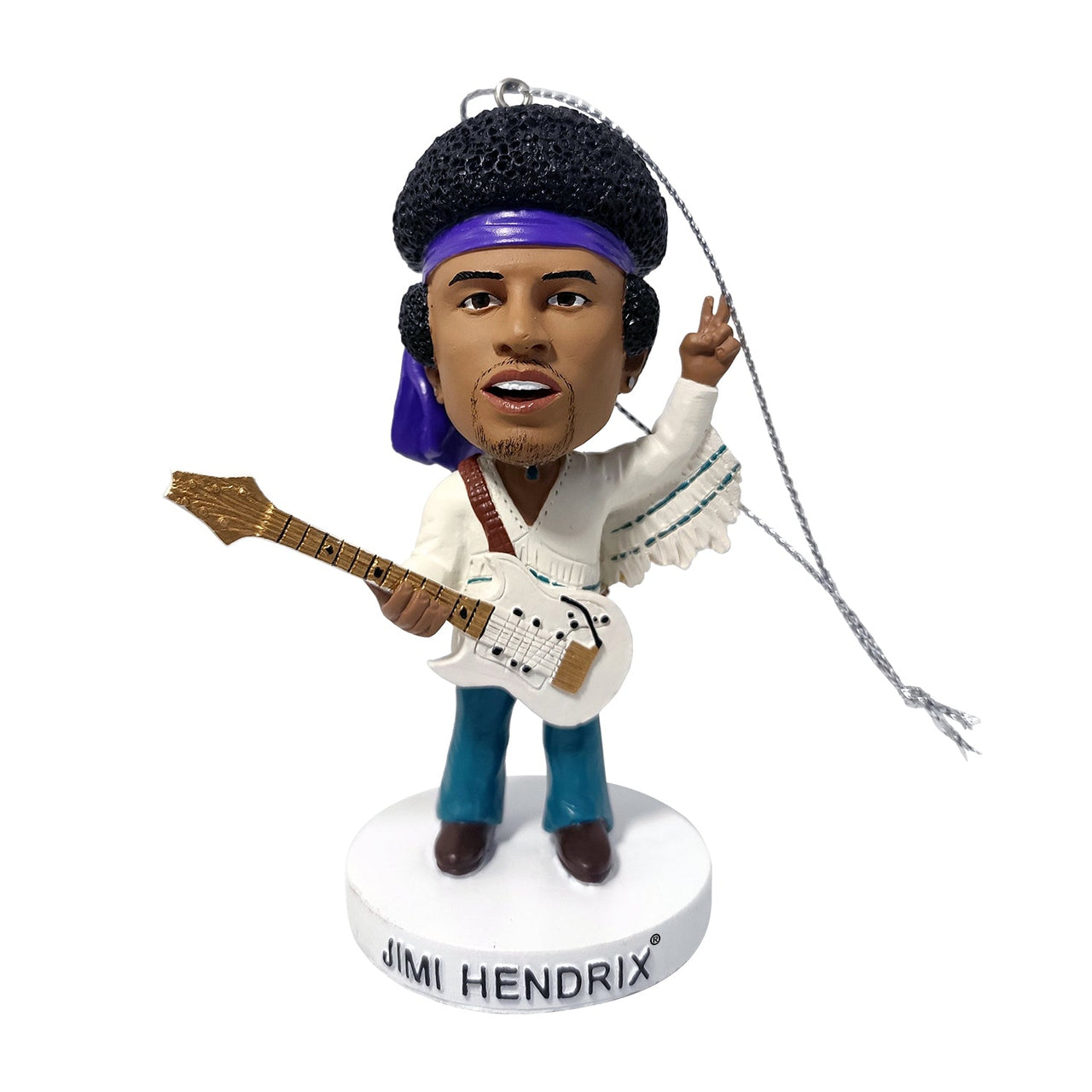 Jimi Hendrix Woodstock Ornament