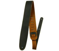 Thumbnail for Reversible Black Leather / Natural Suede Guitar Strap