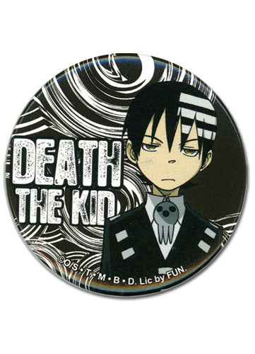 SOUL EATER DEATH THE KID BUTTON