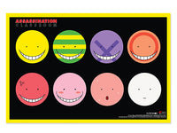 Thumbnail for ASSASSINATION CLASSROOM - KORO SENSEI'S FACES PAPER POSTER