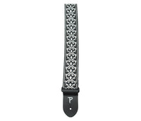 Thumbnail for Black / White Tribal Jacquard with Leather Ends