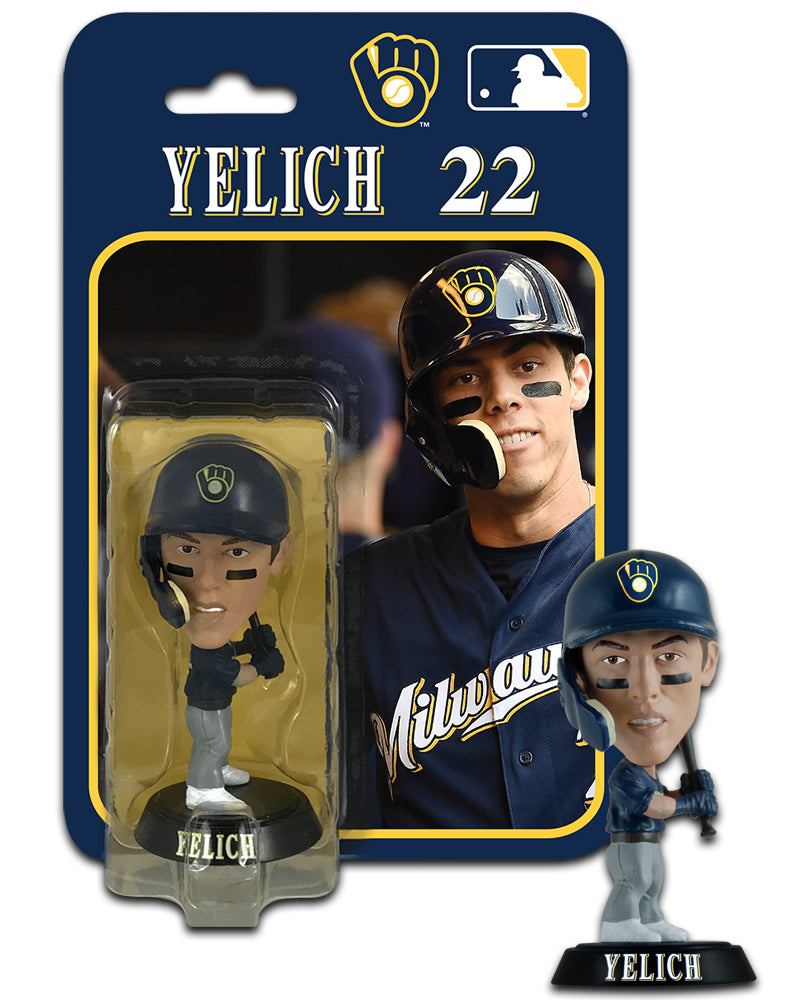 Christian Yelich Milwaukee Brewers First Series Mini Bobblehead MLB