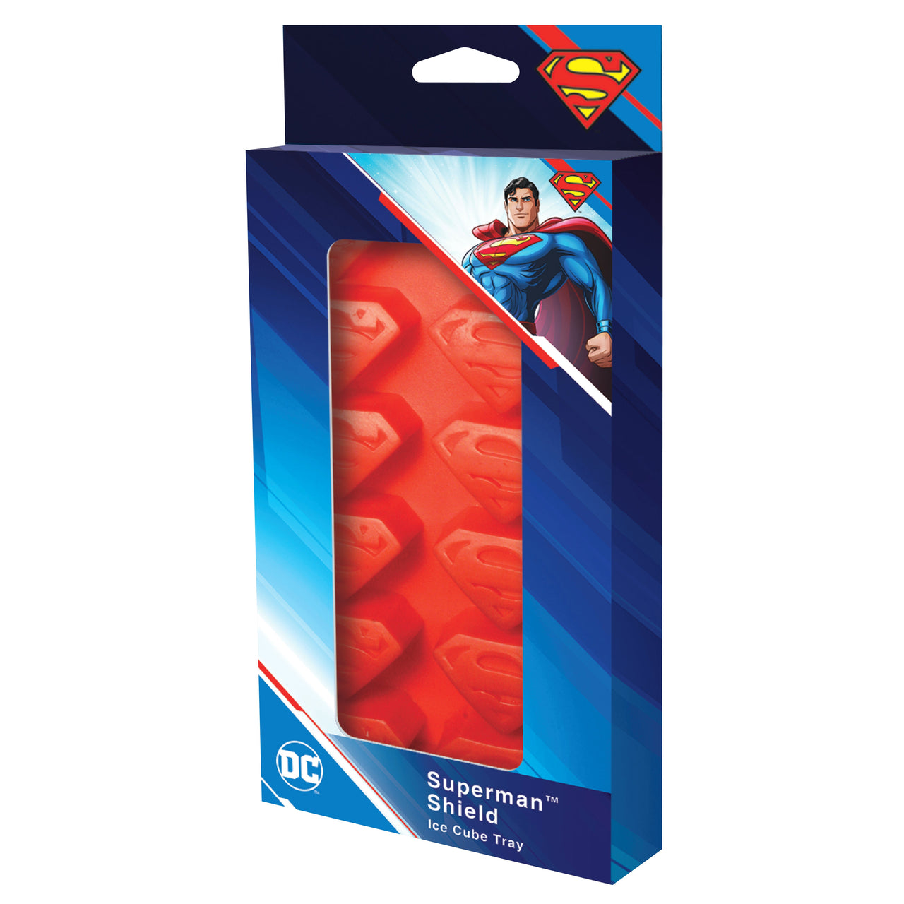 DC Comics Superman Ice Cube Tray (Silicone) – 6 PC PPK