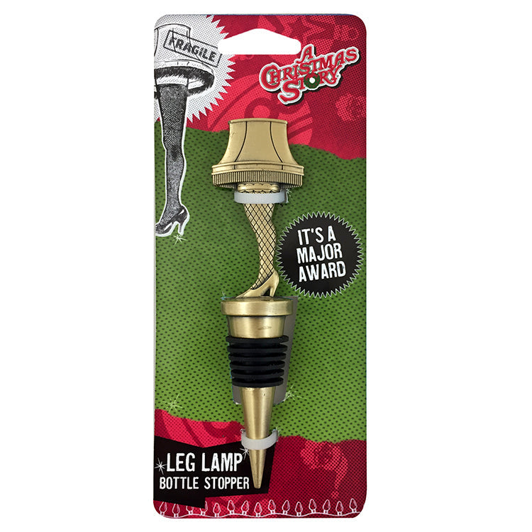 A Christmas Story Leg Lamp Bottle Stopper (Packaged) – 4 PC PPK