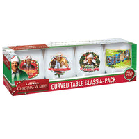 Thumbnail for Christmas Vacation Merry Clarkmas Collection Curved Table Glass Set (4-Pack / 21oz) – 4 PC PPK