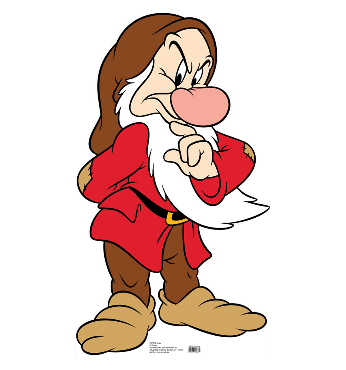 Grumpy - Cardboard Cutout