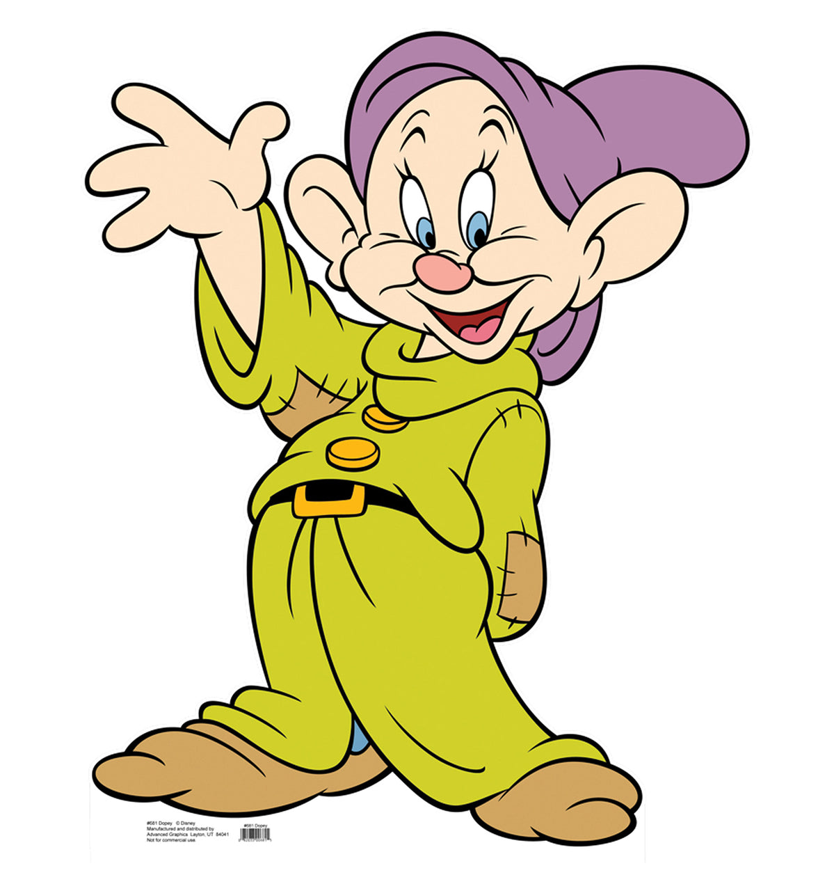Dopey - Cardboard Cutout