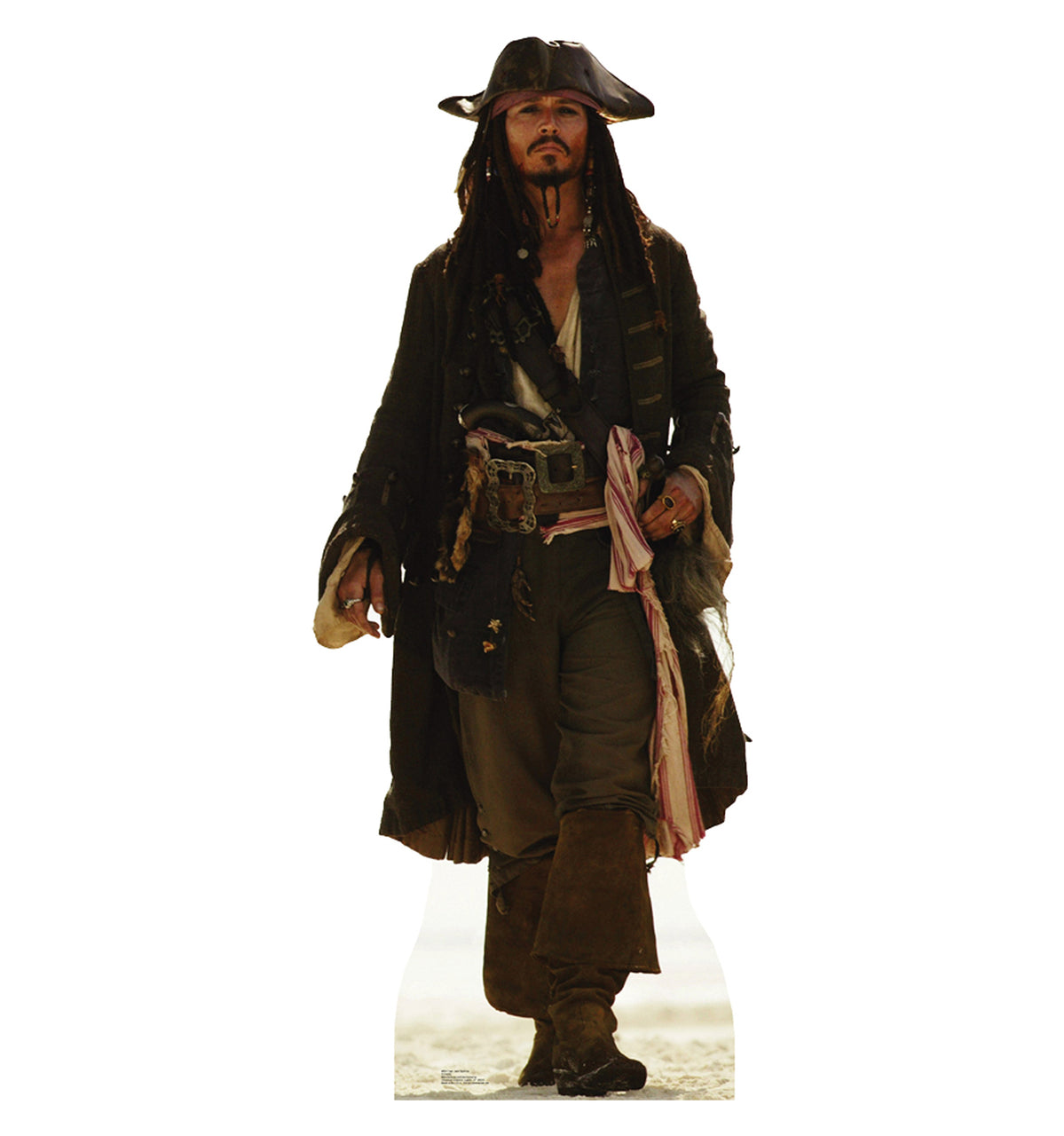 Life-size Captain Jack Sparrow Cardboard Cutout
