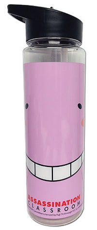 Thumbnail for ASSASSINATION CLASSROOM - KORO PINK FACE TRITAN WATER BOTTLE